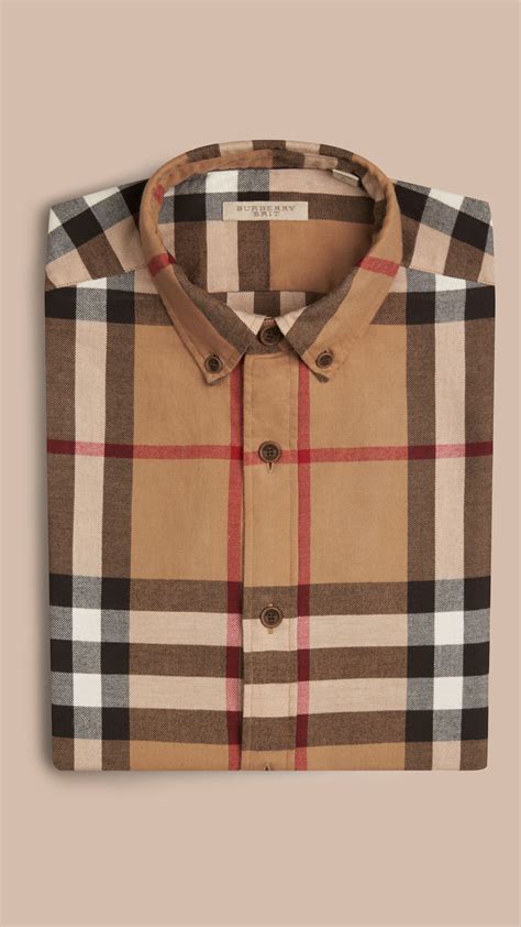 orange pink burberry brit flannel|thomas burberry flannel.